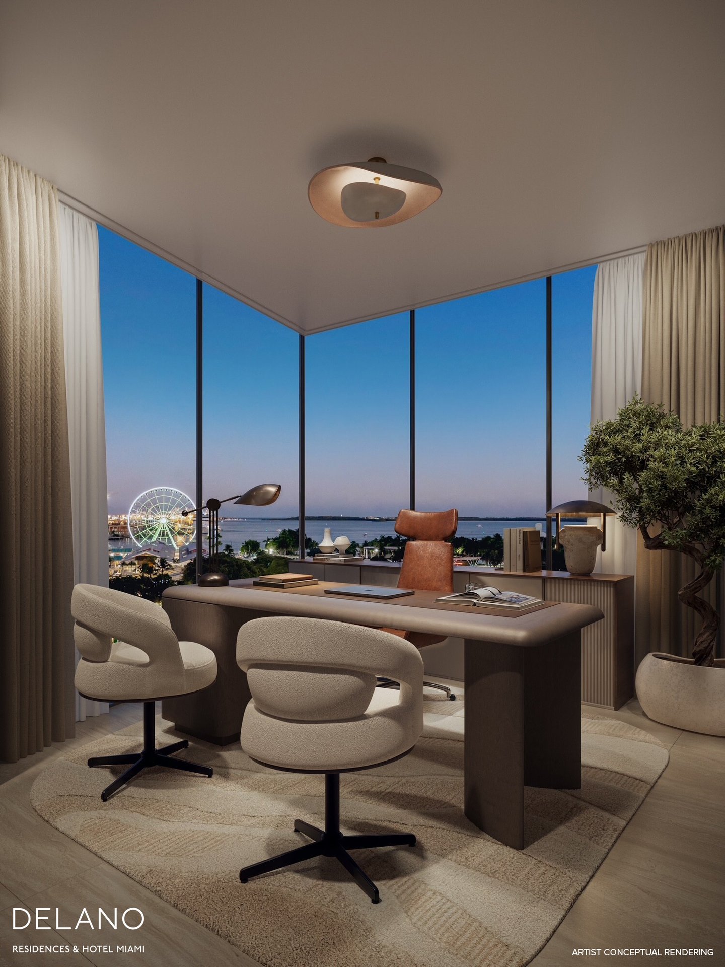 Delano Residences & Hotel Miami - Oficinas