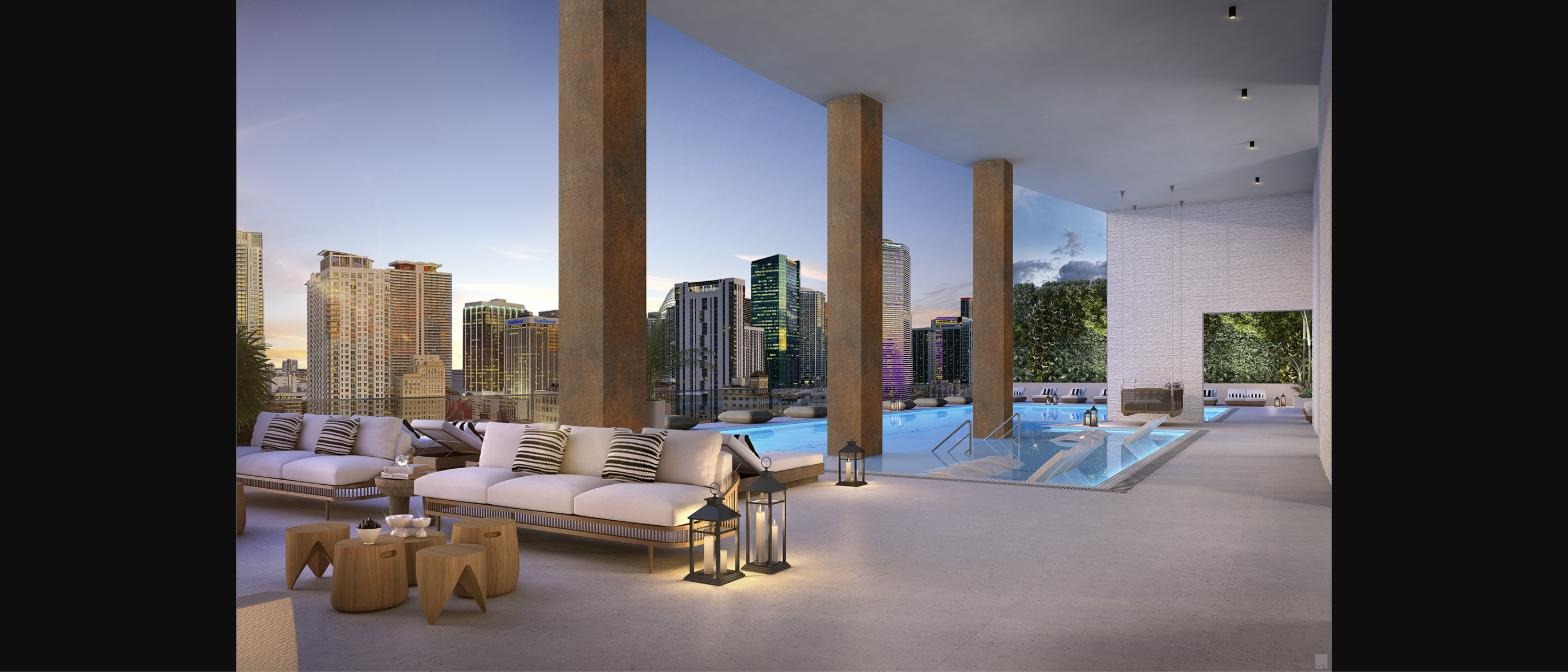 District 225 - Piscina y amenidades