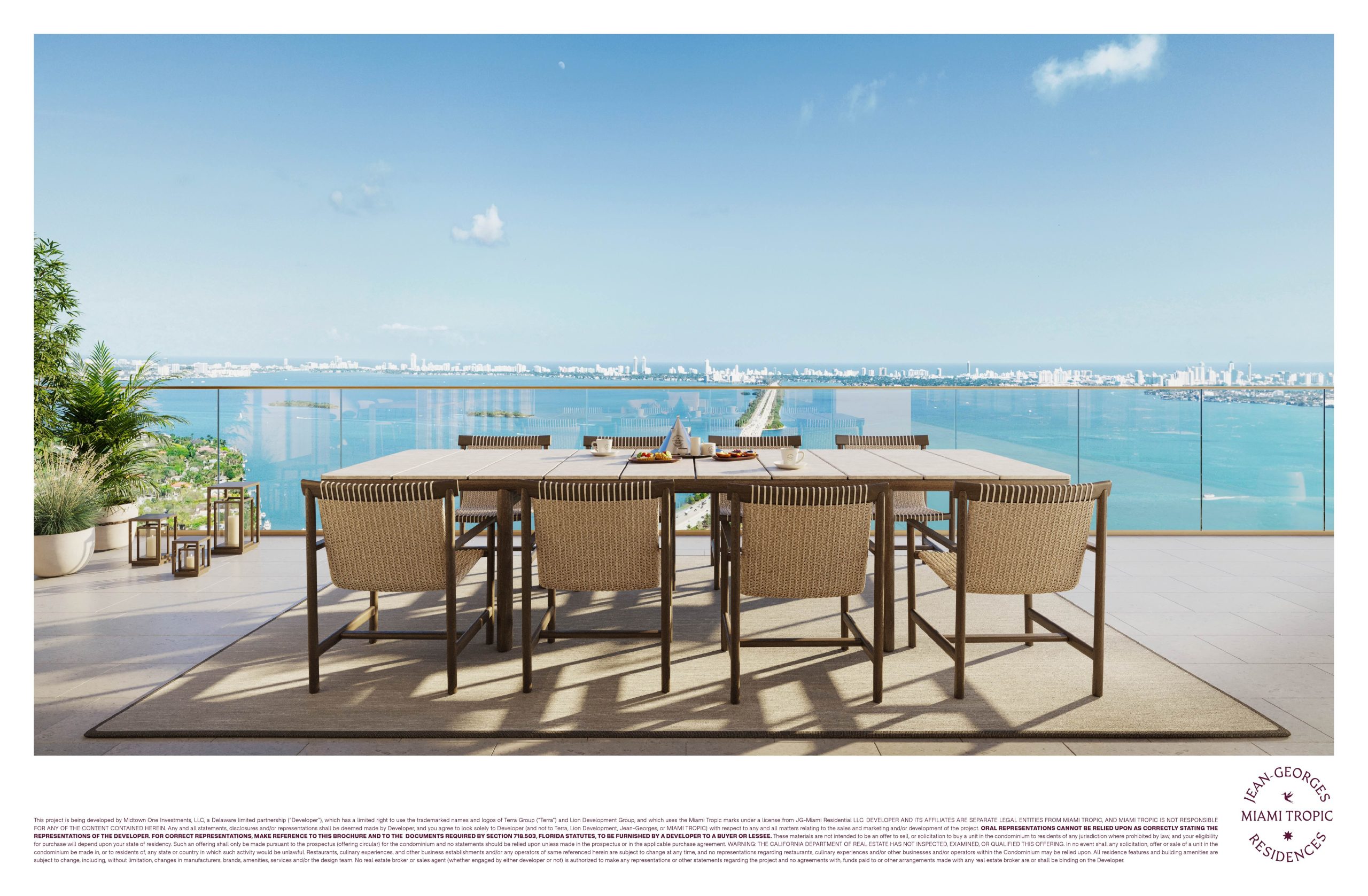 Terraza, Residencia 04, Miami Tropic Residences